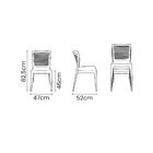 Cadeira Tramontina Victória Em Polipropileno Camurça Com Enco