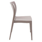 Cadeira Tramontina Victória Em Polipropileno Camurça Com Enco