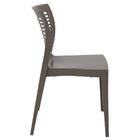 Cadeira Tramontina Victória Em Polipropileno Camurça Com Enco