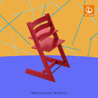 Cadeira Tripp Trapp Vermelha Stokke