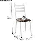Cadeira Tubular Europa 118 Branco Artef