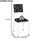 Cadeira Tubular Europa 258 Branco Artef