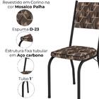 Cadeira Tubular Europa 258 Preto Artef