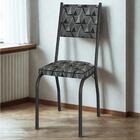 Cadeira Tubular Europa 258 Preto Artef