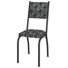 Cadeira Tubular Europa 258 Preto Artef