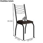 Cadeira Tubular Europa 262 Preto Artef