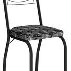 Cadeira Tubular Europa 262 Preto Artef