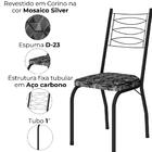 Cadeira Tubular Europa 262 Preto Artef