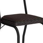 Cadeira Tubular Europa 262 Preto Artef