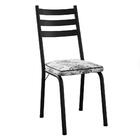 Cadeira Tubular Europa Preto Artef