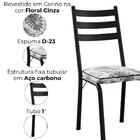 Cadeira Tubular Europa Preto Artef