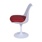Cadeira Tulipa Saarinen Sem Braço Branca - Vermelho