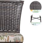 Cadeira Turquia Pedra Ferro A33 Fibra Trama Fechada