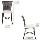 Cadeira Turquia Pedra Ferro A34 Fibra Trama Fechada