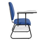 Cadeira Universitária Diretor Com Porta Livros Metal Wood Des