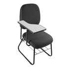 Cadeira Universitária Diretor Com Porta Livros Metal Wood Des