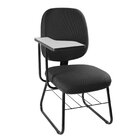 Cadeira Universitária Diretor Com Porta Livros Metal Wood Des