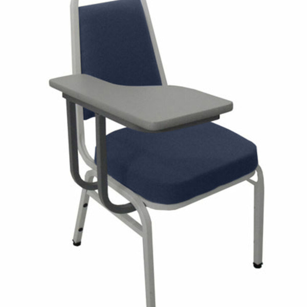 Cadeira Universitária Empilhável Linha Hotel Plus Azul