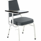 Cadeira Universitária Empilhável Linha Hotel Plus Cinza