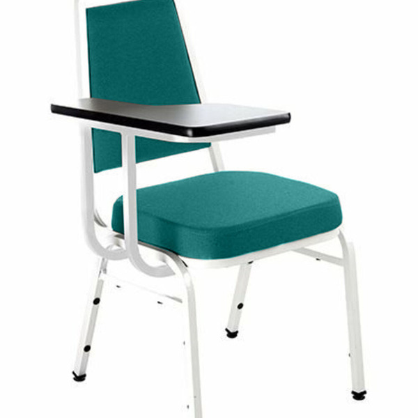 Cadeira Universitária Empilhável Linha Hotel Plus Verde