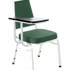 Cadeira Universitária Empilhável Linha Hotel Plus Verde