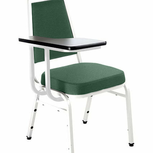 Cadeira Universitária Empilhável Linha Hotel Plus Verde