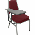 Cadeira Universitária Empilhável Linha Hotel Plus Vermelho