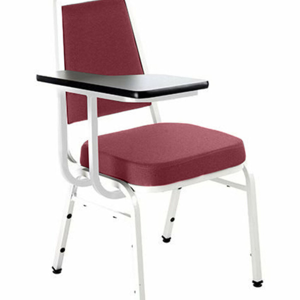 Cadeira Universitária Empilhável Linha Hotel Plus Vermelho