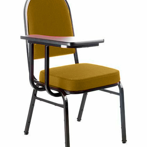 Cadeira Universitária Para Auditório Linha Hotel Amarelo