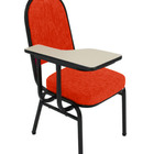 Cadeira Universitária Para Auditório Linha Hotel Vermelho