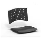 Cadeira Universitária Plástica - Plástico Preto - Realplast -