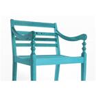 Cadeira Varanda 100% Em Madeira Azul
