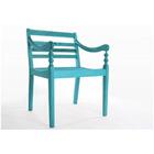 Cadeira Varanda 100% Em Madeira Azul