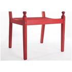 Cadeira Varanda 100% Em Madeira Vermelho