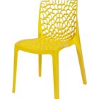 Cadeira Vazada Em Polipropileno Gruvyer Espresso Móveis Amare