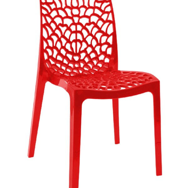 Cadeira Vazada Em Polipropileno Gruvyer Espresso Móveis Gruvy