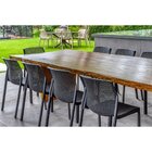 Cadeira Vazada Polipropileno Capri Fratini Preto