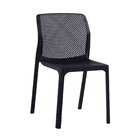 Cadeira Vazada Polipropileno Capri Fratini Preto