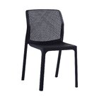Cadeira Vazada Polipropileno Capri Fratini Preto