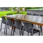 Cadeira Vazada Polipropileno Capri Fratini Preto