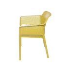 Cadeira Vega Com Braço  Amarelo