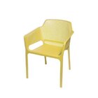 Cadeira Vega Com Braço  Amarelo