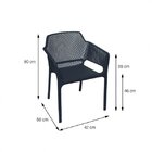 Cadeira Vega Com Braço  Fendi