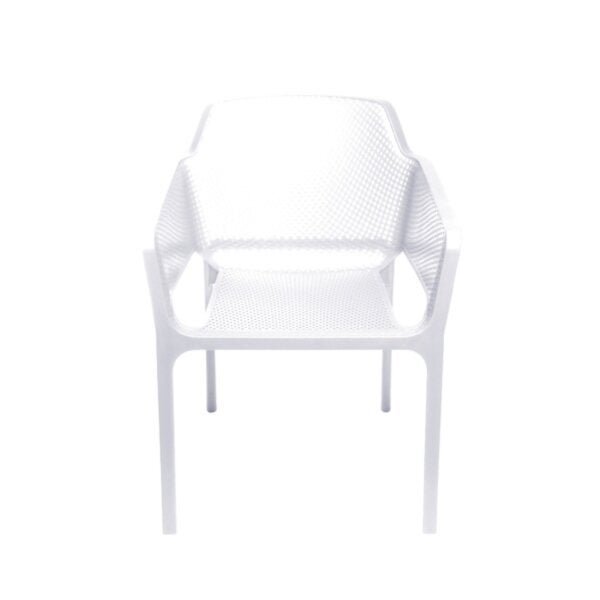 Cadeira Vega Com Braço Or Desing Branco