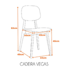 Cadeira Vegas - Fendi