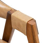 Cadeira Versalhes Madeira Cor Pinhão Estofada Moderna Tecido: