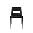 Cadeira Vezo Pés Em Alumínio Preta