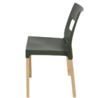 Cadeira Vezo Wood - Verde Alecrim