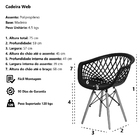 Cadeira Web Branca