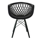 Cadeira Web Pp Base Dsw Injetada - Branca - Amarela